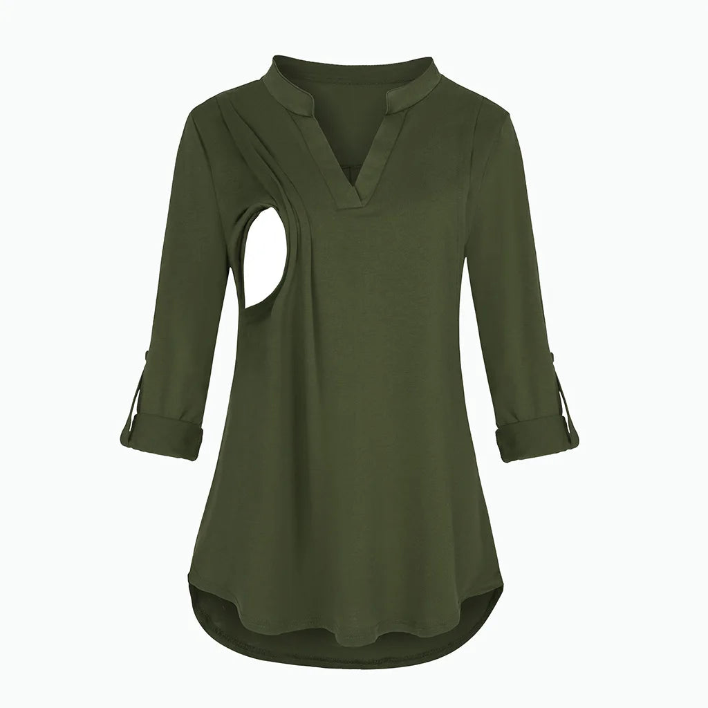 Damen Umstands-Still-T-Shirt