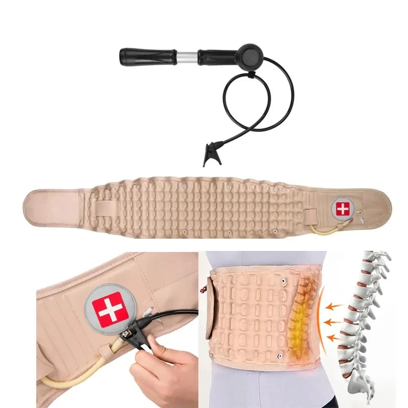 Verstellbarer aufblasbarer Hüftgurt
