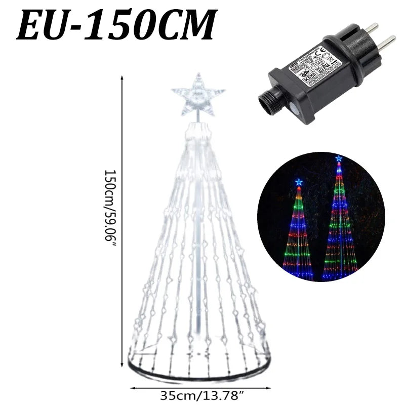 LED wasserfall Beleuchtung für Baum und Partys