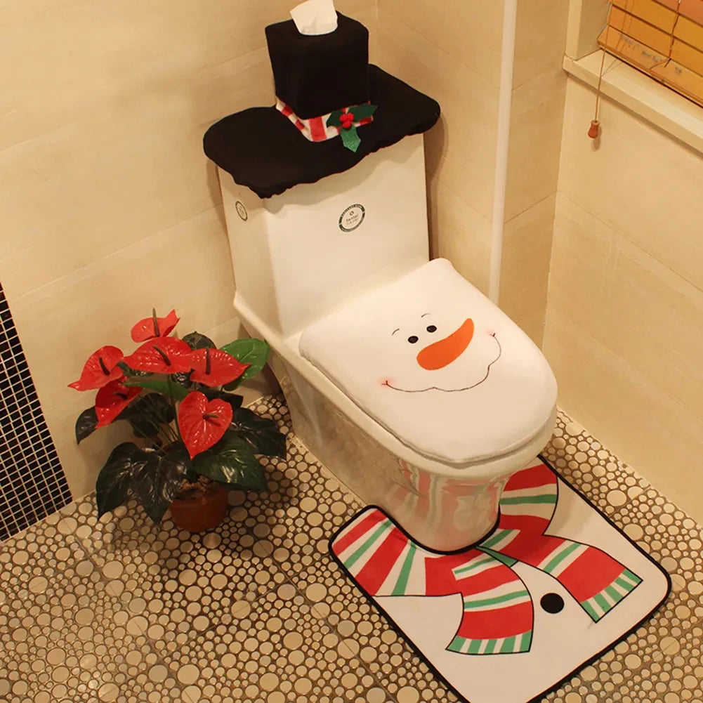 Weihnachtlichen Deko für Badezimmer