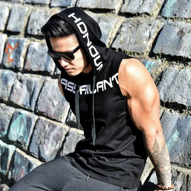 Herren Baumwoll-Kapuzenpullover