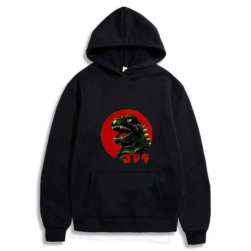 Kapuzenpullover mit Godzilla