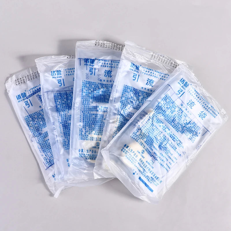 5 Medizinischer Latex-Hülsen-Urinbeutel