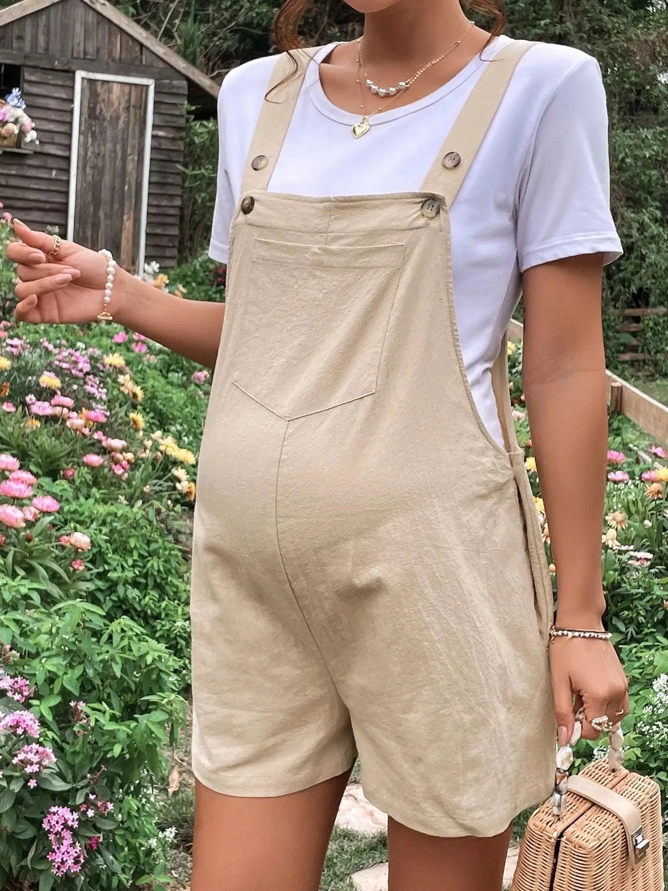 Overall Mit Verstellbarer Taille