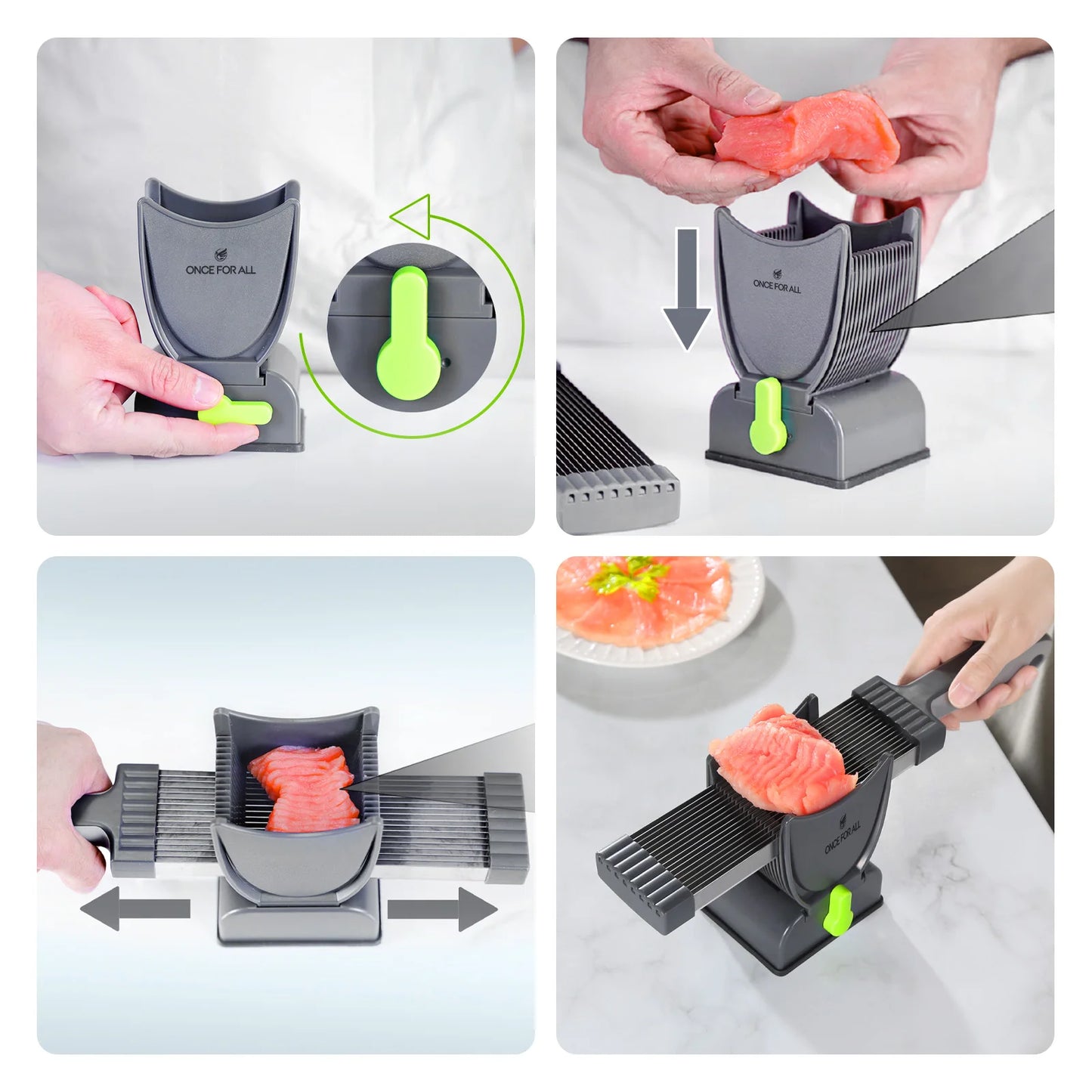 Fleischschneider und Hackmesser