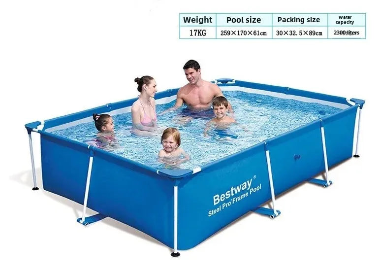 Extra großer aufblasbarer Swimmingpool