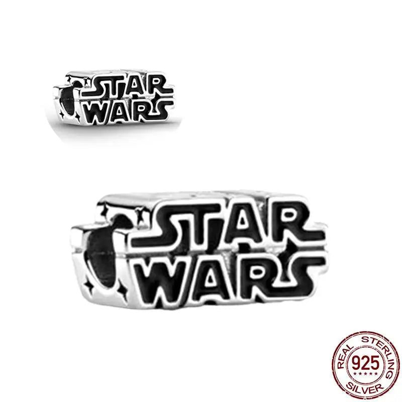 Anhänger aus 925er-Silber „Plata de Ley“ von Disney mit dem „Mandalorianer-Helm“ aus Star Wars