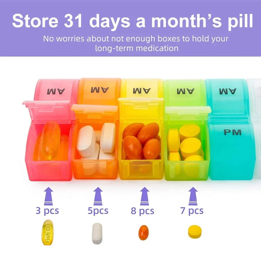 Pillendose für 30 Tage