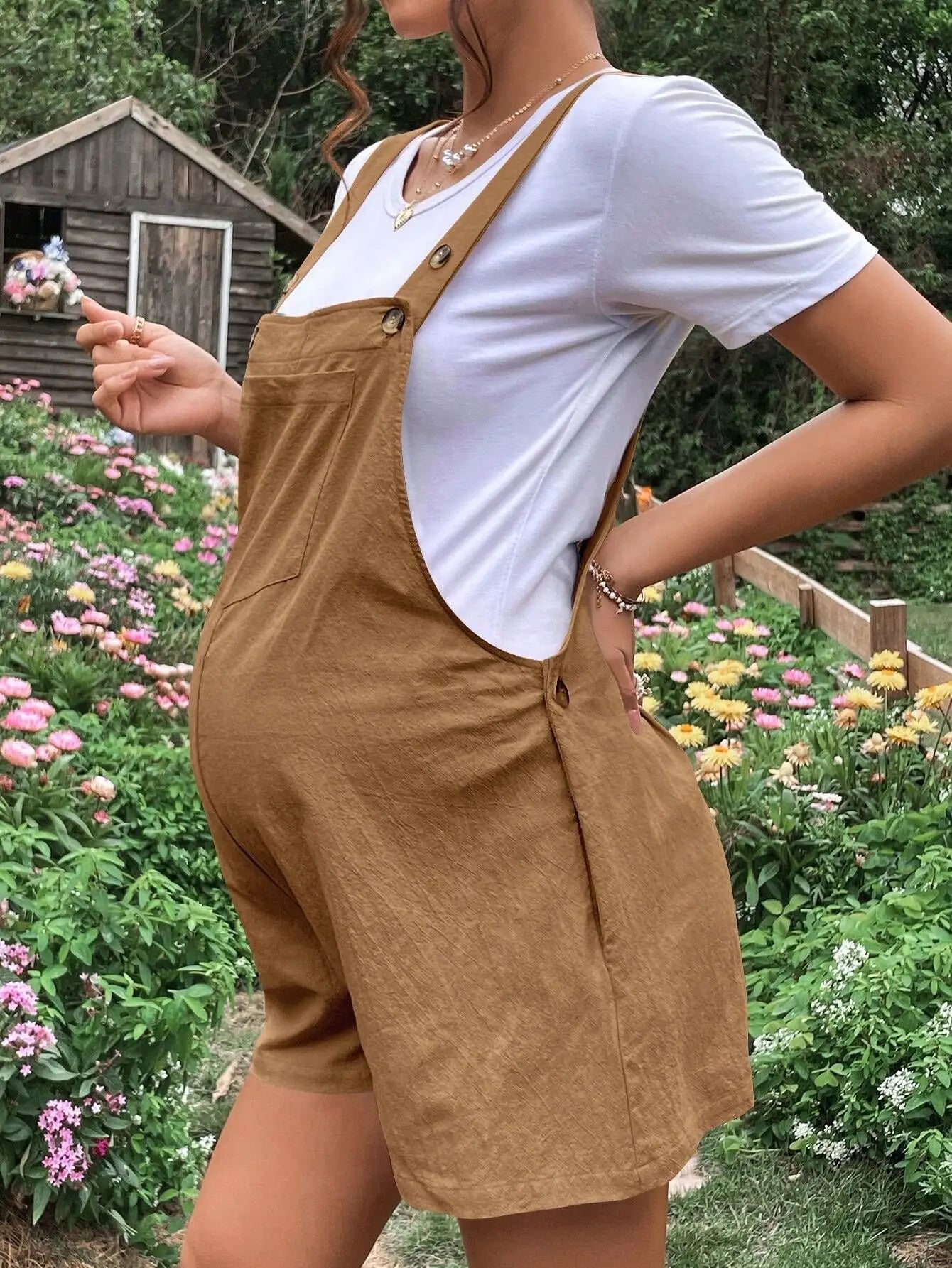 Overall Mit Verstellbarer Taille