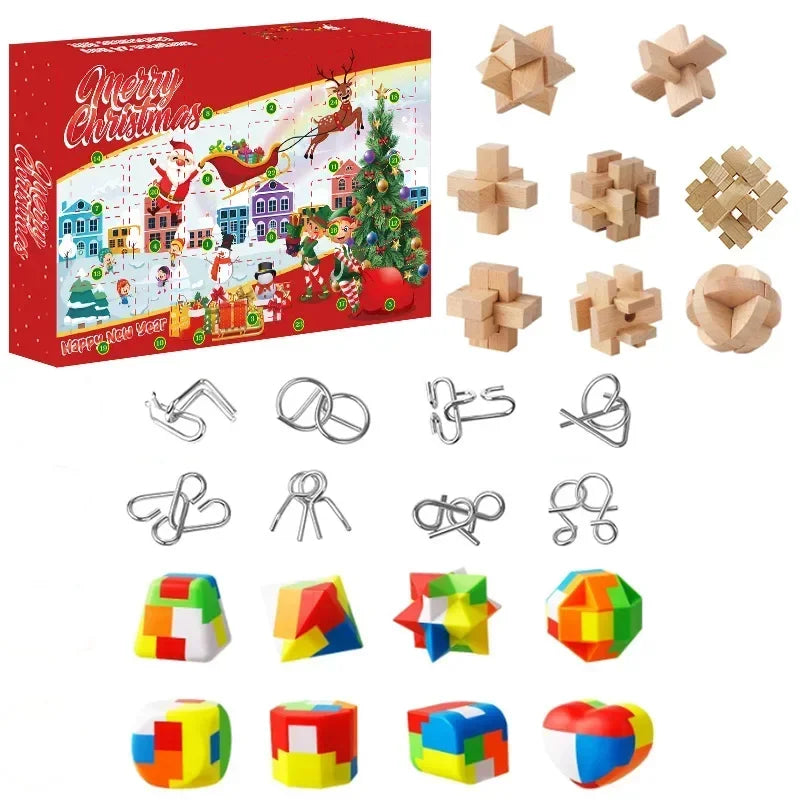 Advents Kalender mit Geschenken für Kinder