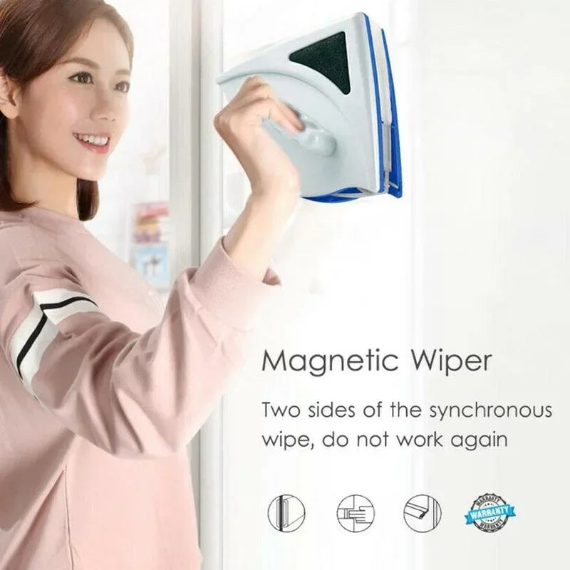 Magnetische Fensterputzbürste