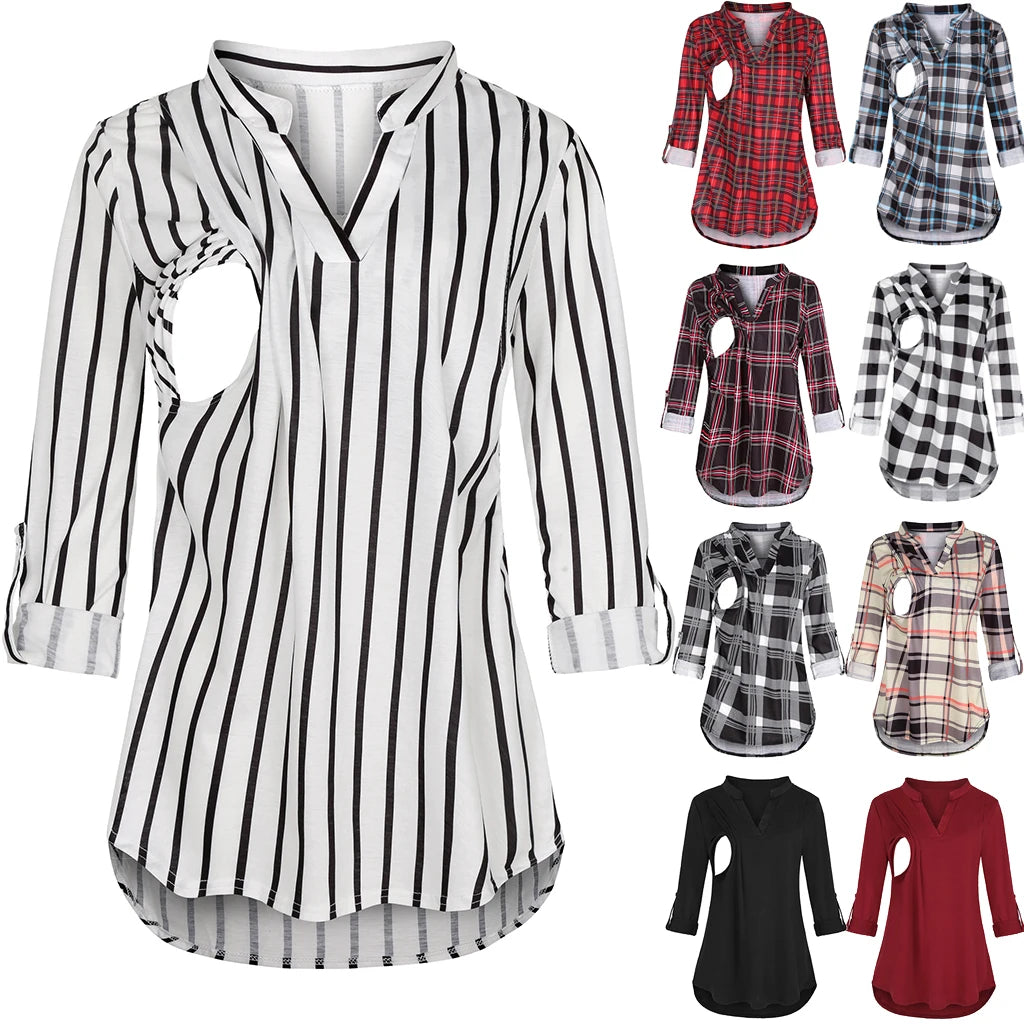 Damen Umstands-Still-T-Shirt