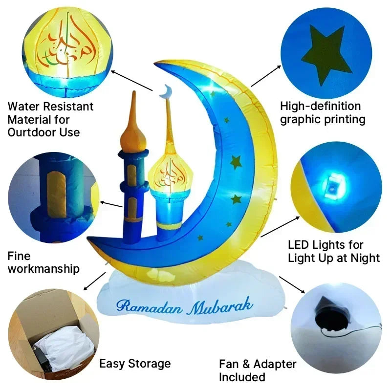 Ramadan-Dekoration, Eid Mubarak