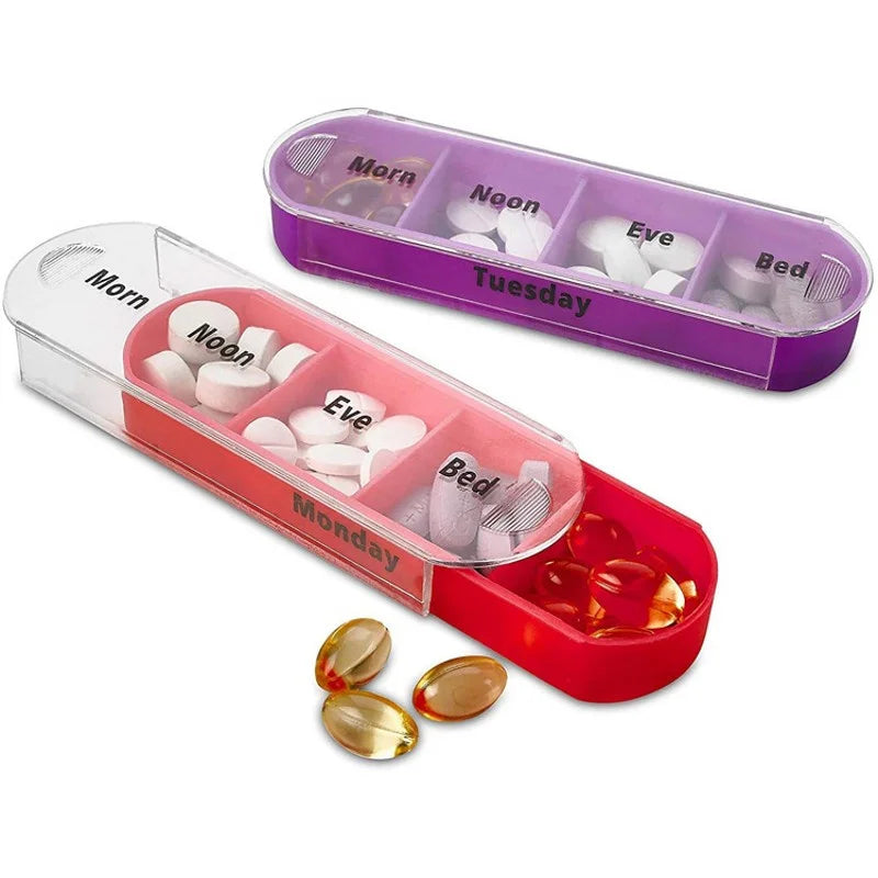 Tragbare Pillendose