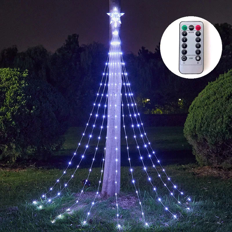 LED wasserfall Beleuchtung für Baum und Partys