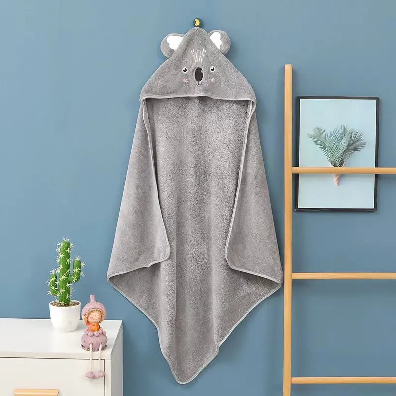 0-3 Jahre Unisex Baby Bademantel Flanell