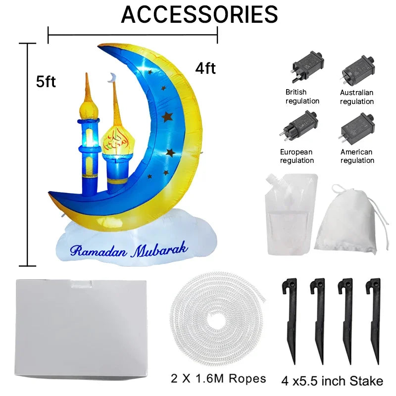 Ramadan-Dekoration, Eid Mubarak