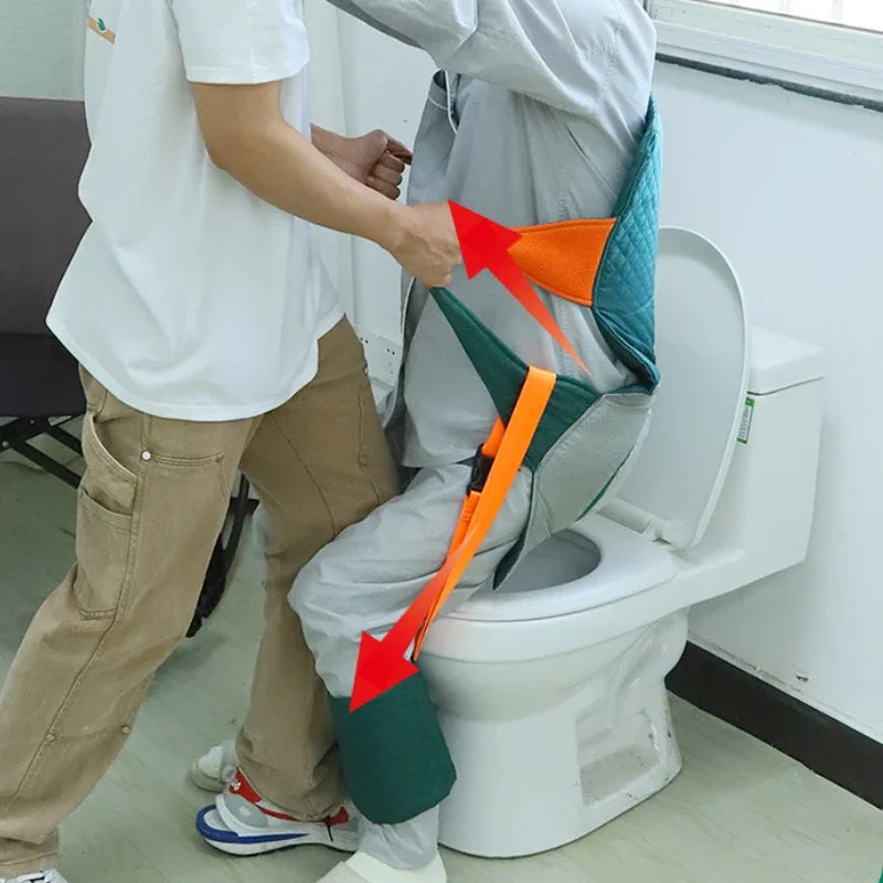 Rollstuhl-Toiletten-Transferhilfegurt