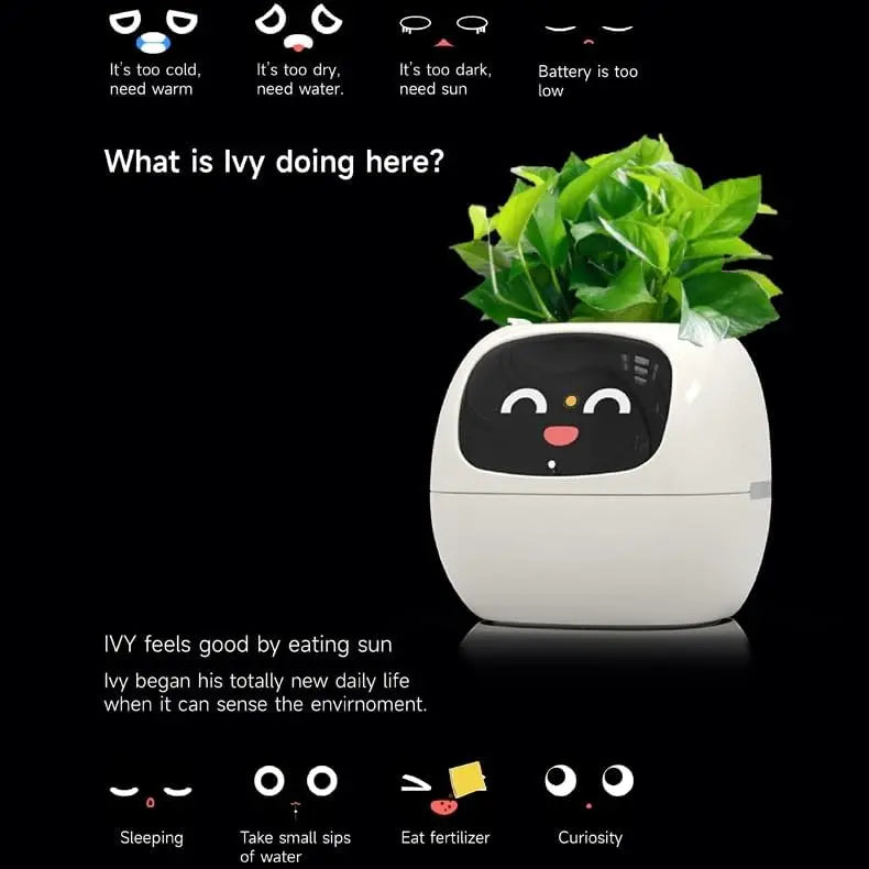 Smart Pot für Pflanze Kleiner Blumentopf
