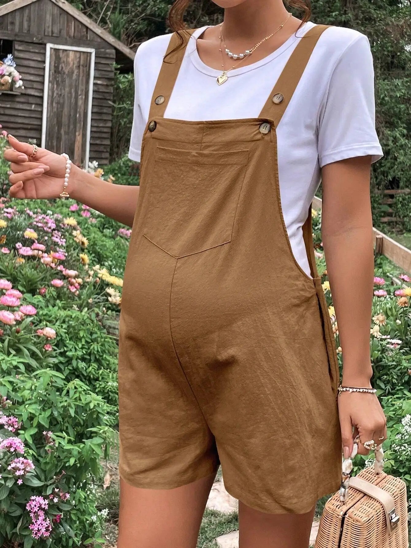 Overall Mit Verstellbarer Taille
