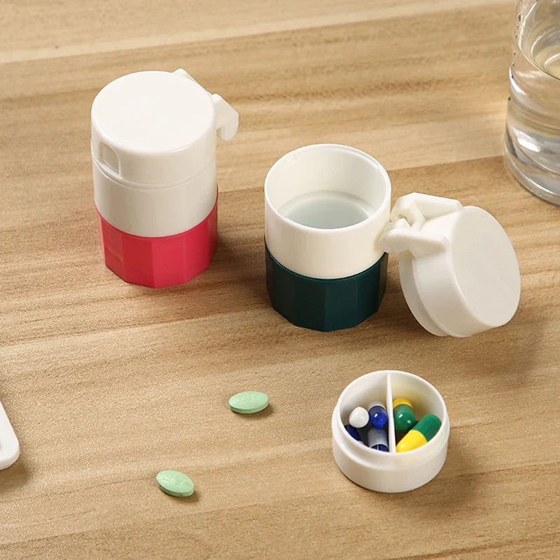 4 in 1 Tragbare Pillendose