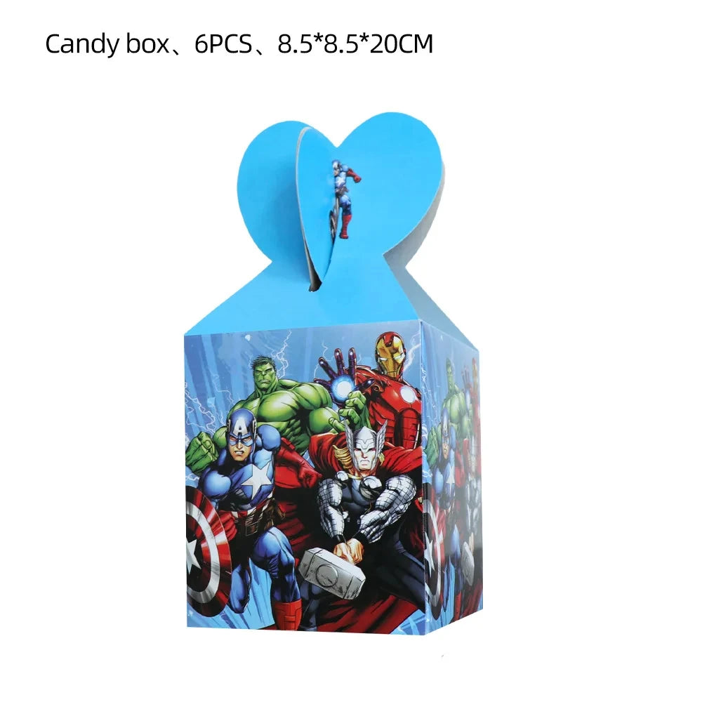 Avengers Superhelden-Geburtstagsparty-Zubehör