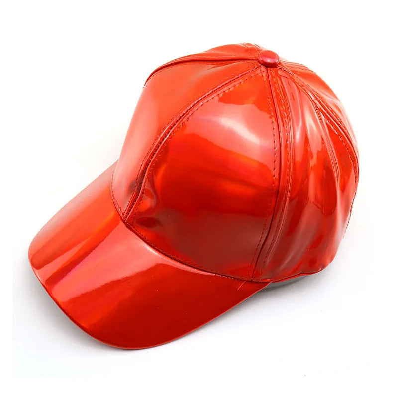 Baseballkappe aus Kunstleder