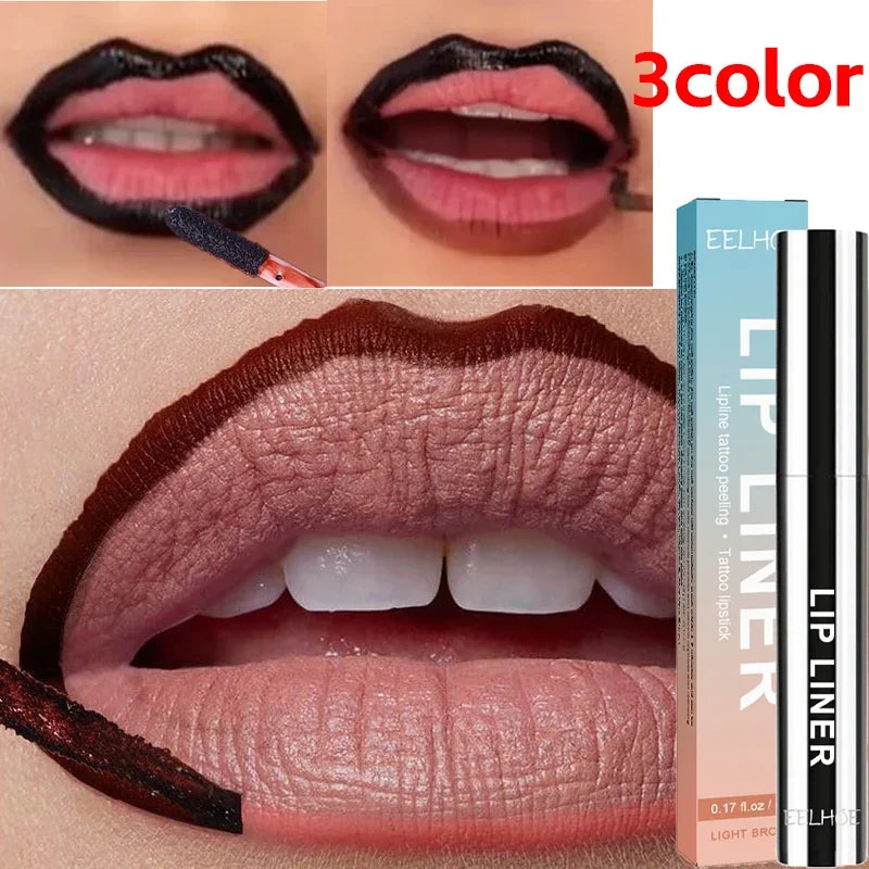 Wasserfester Lipliner, Lipgloss
