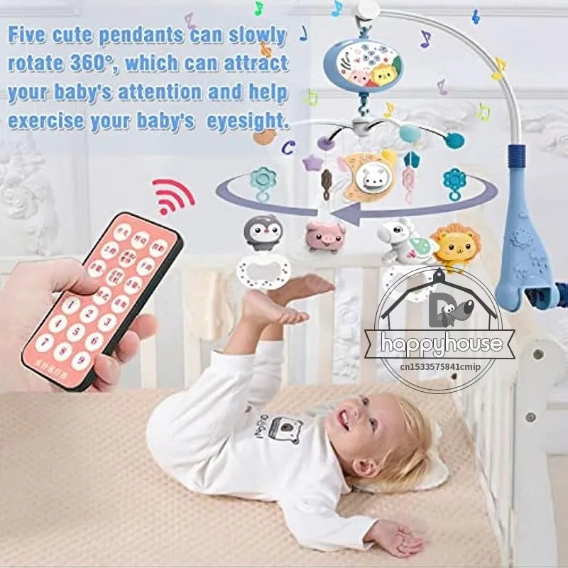 Baby-Mobile für Kinderbett mit Lichtern