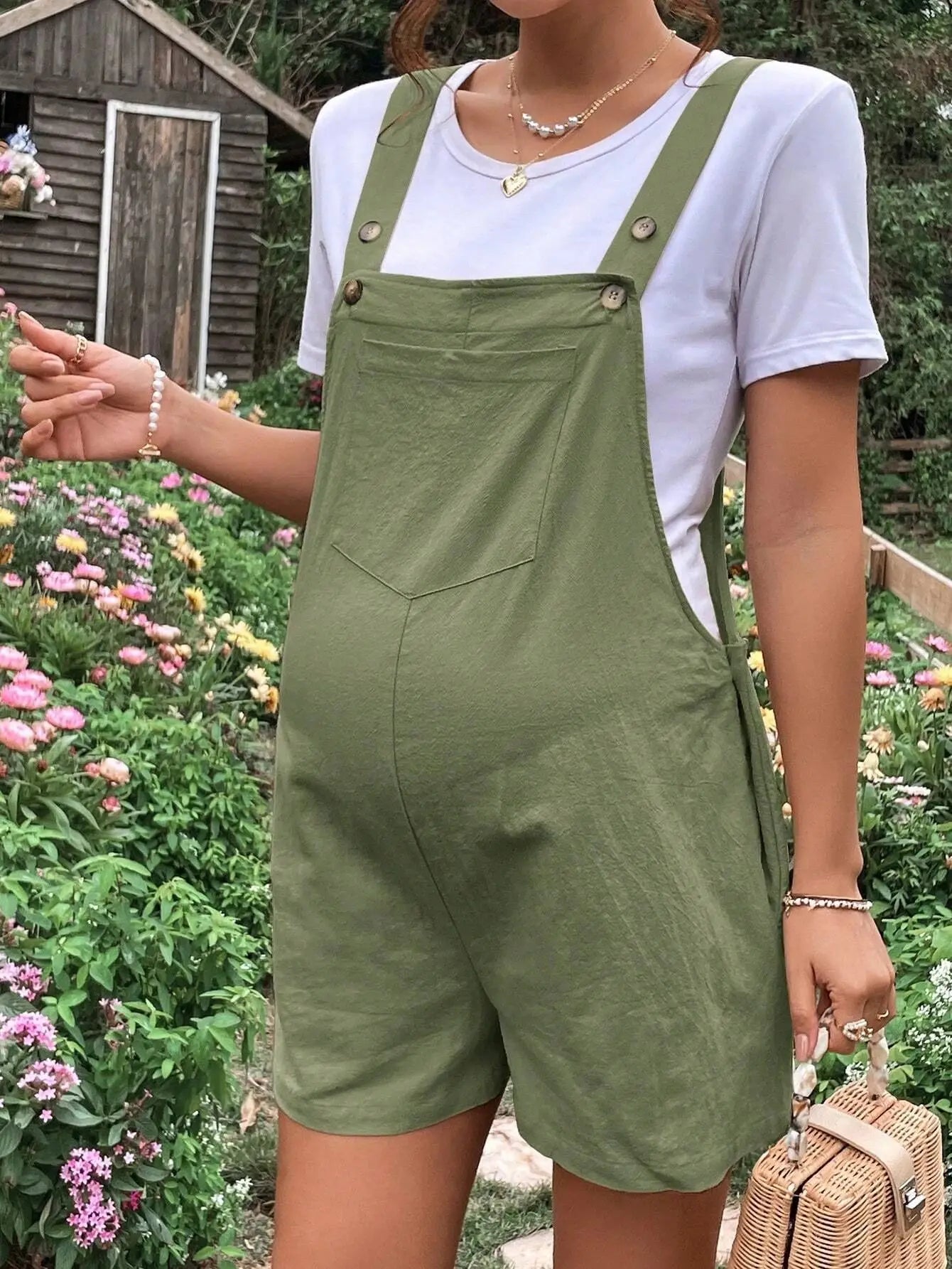 Overall Mit Verstellbarer Taille