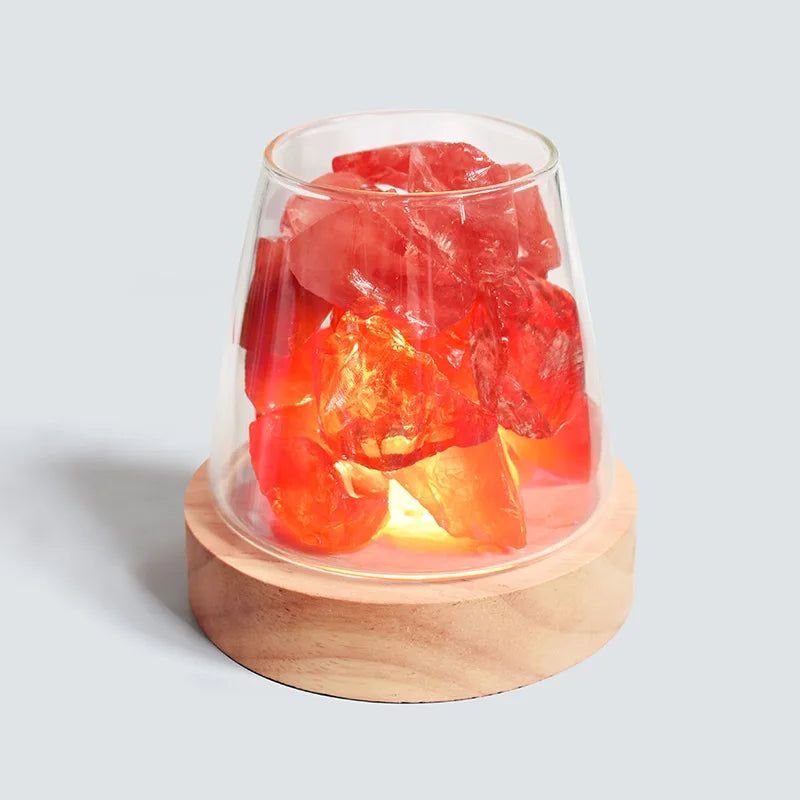 Himalaya-Salz-Tischlampe