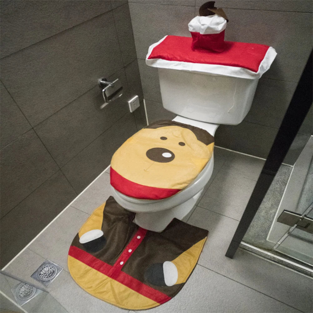 Weihnachtlichen Deko für Badezimmer