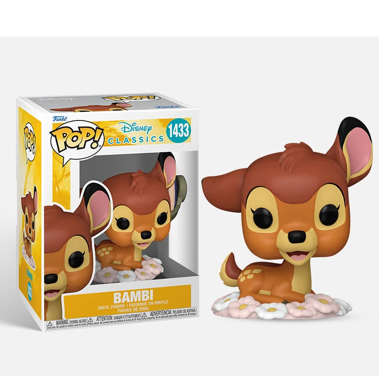 Funko Pop Disney Easter Mickey Minnie Robin Hood Prince John Stitch Bambi the Little Deer Figuren