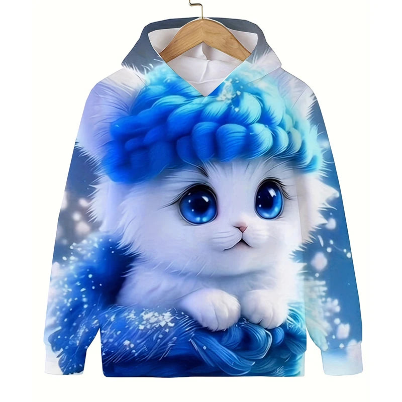 Kapuzenpullover Katze