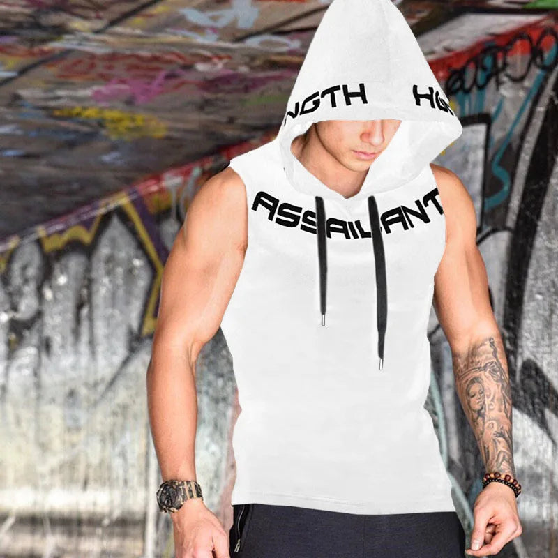 Herren Baumwoll-Kapuzenpullover