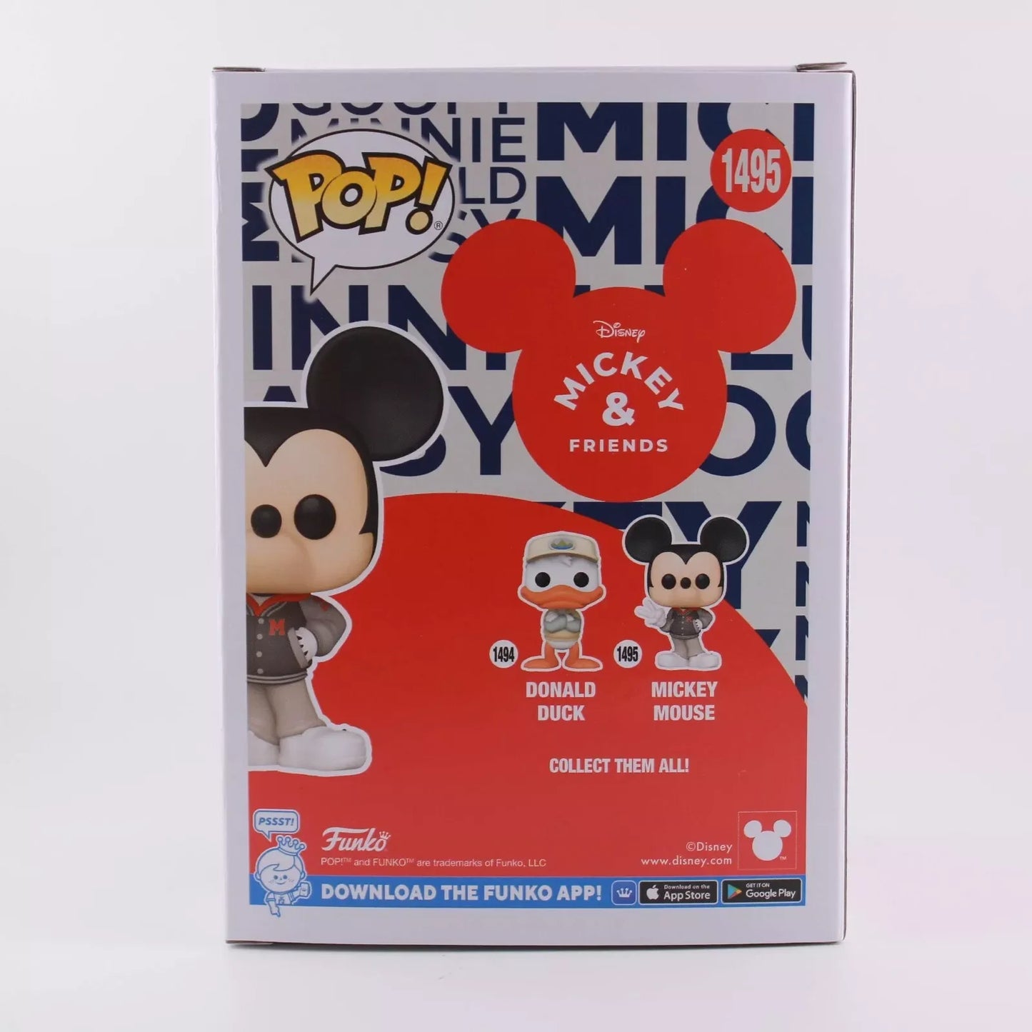 Funko Pop Disney Figure Mickey Mouse Streetwear #1495