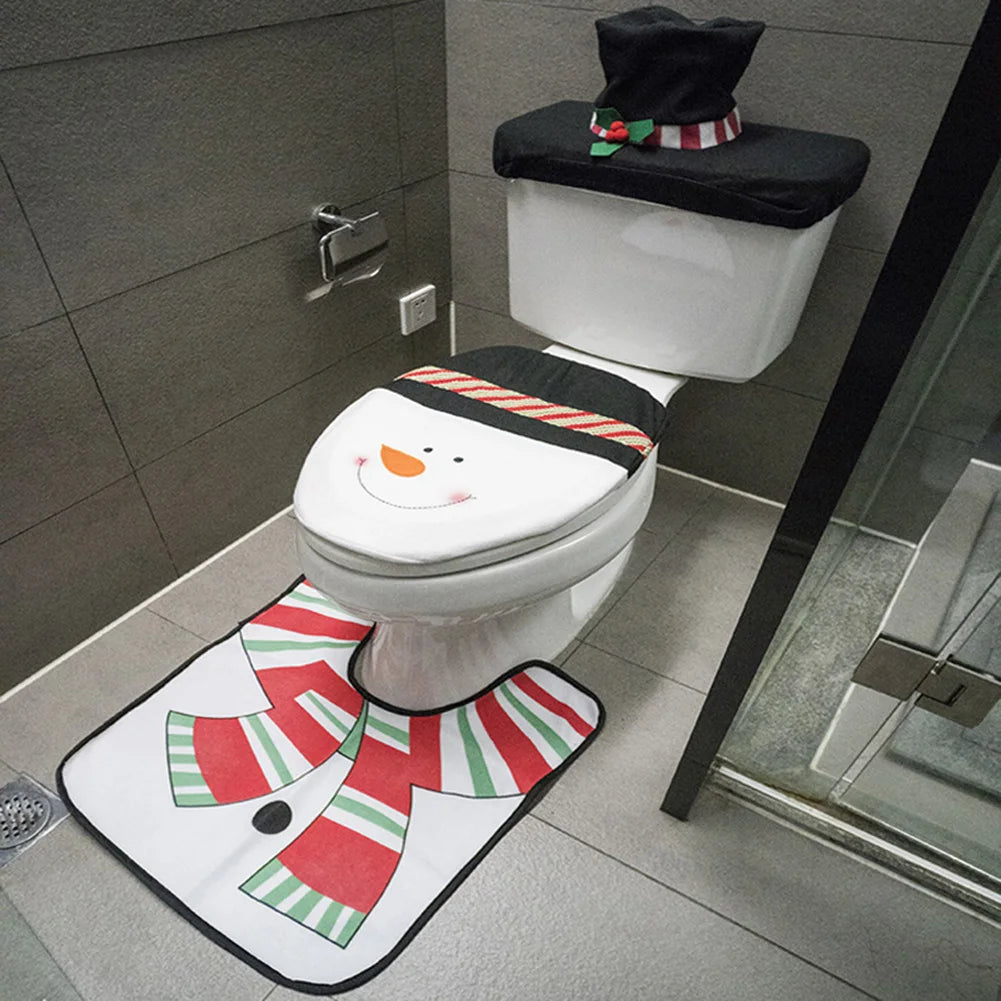 Weihnachtlichen Deko für Badezimmer