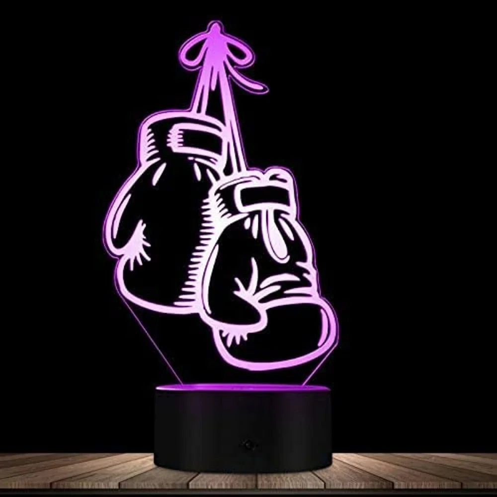 3D-Boxhandschuh-LED-Nachtlicht