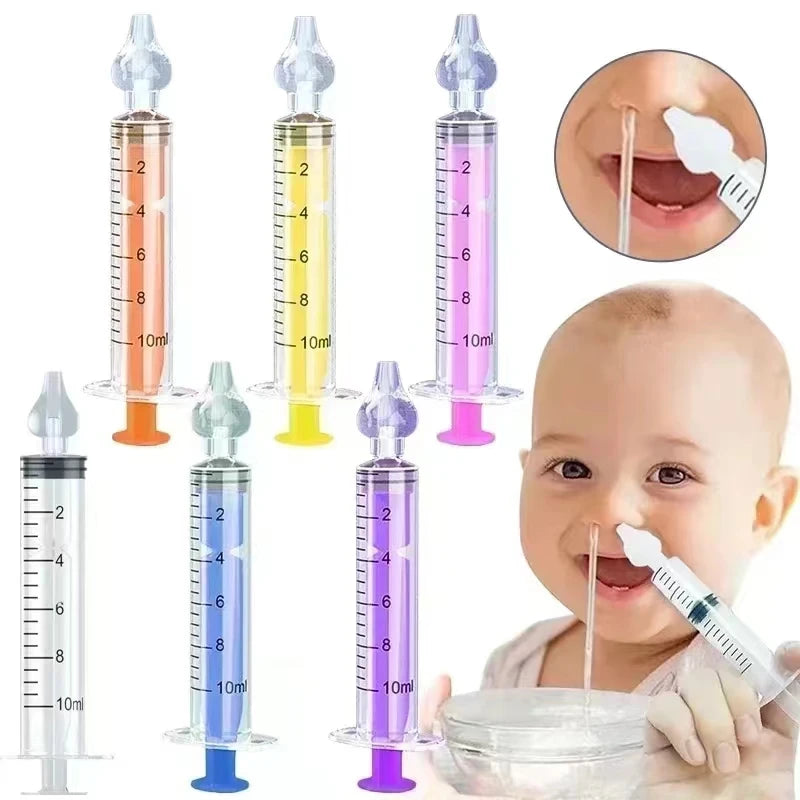 Baby-Nasensauger, professionelle Spritze, Nasendusche, Nasenreiniger