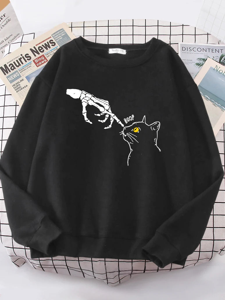 Rundhals-Pullover