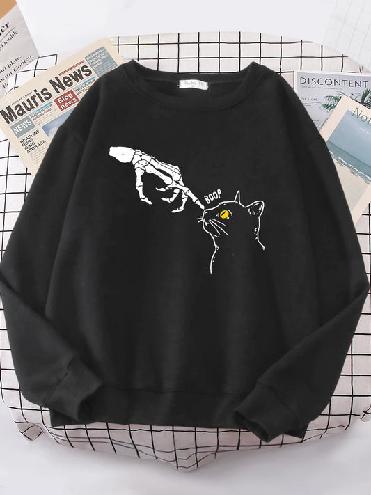 Rundhals-Pullover