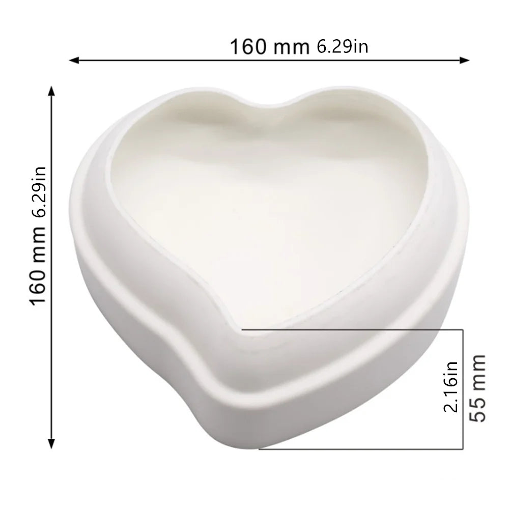 Herz-Mousse-Form