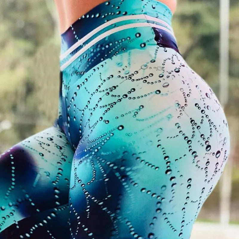 Modische Leggings mit hoher Taille