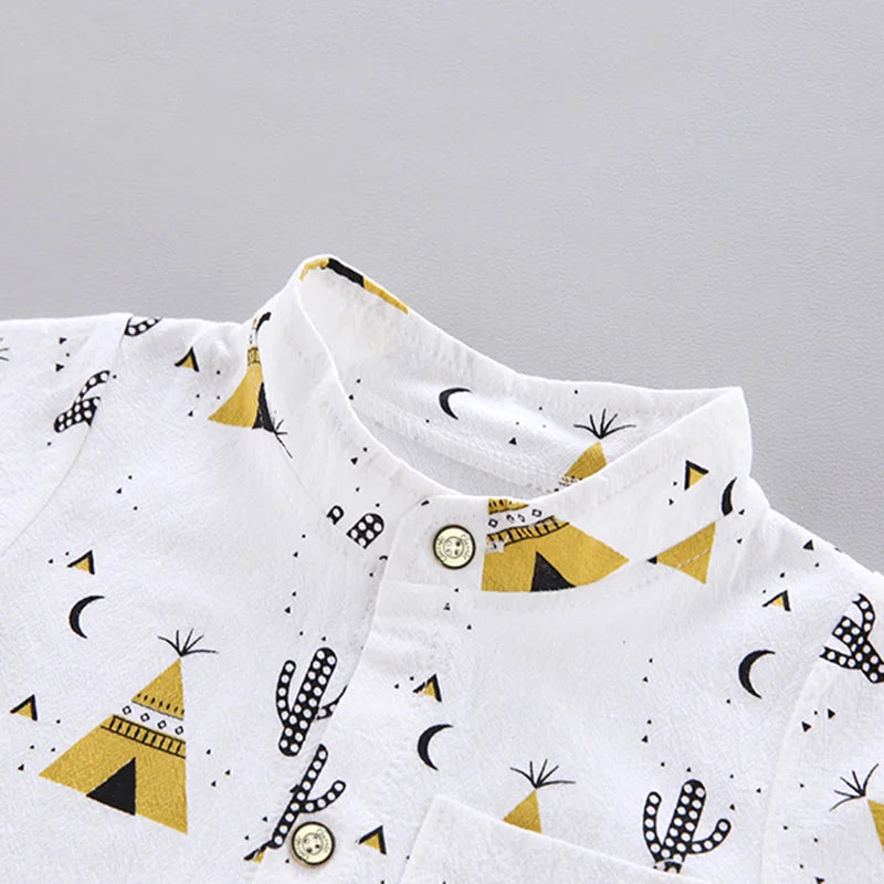 Babykleidung Pyramid Sommer Kurzarm-Shirt-Set