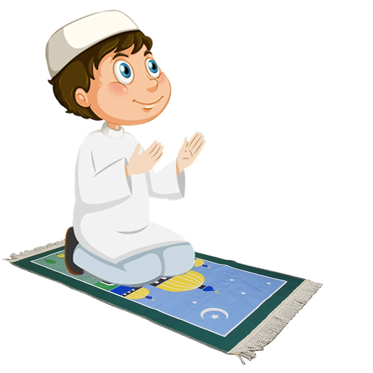 Muslimische Kinder-Gebetsteppiche