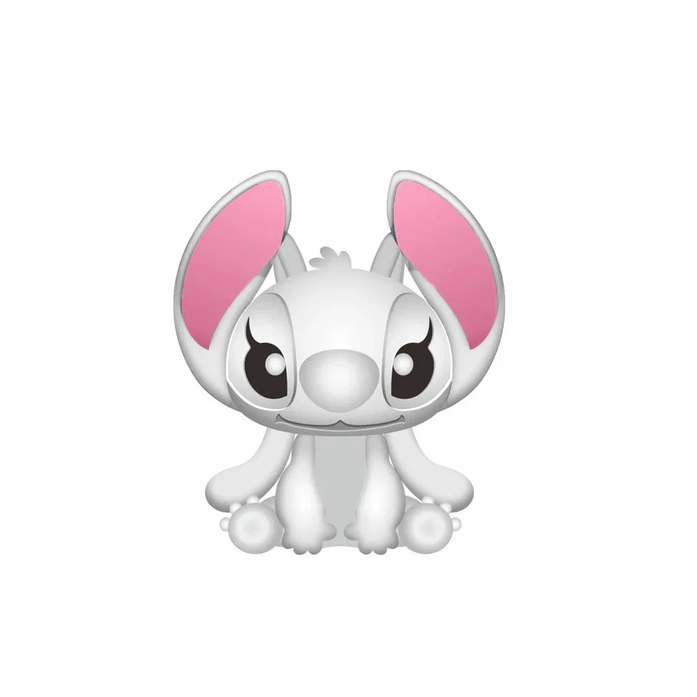 Cartoon-Charm mit Stitch- und Engel-Paar passend für Armband und Halskette