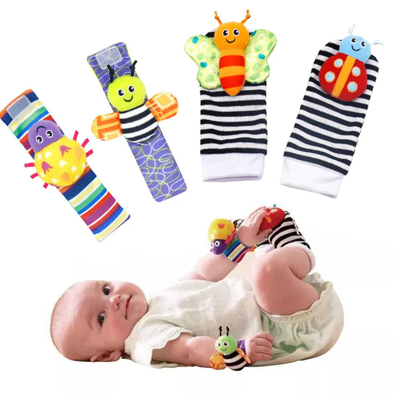 0 ~ 24 Monate Baby Rasseln Weiche Plüsch Spielzeug