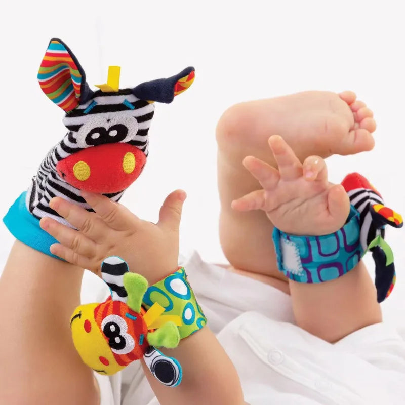 0 ~ 24 Monate Baby Rasseln Weiche Plüsch Spielzeug