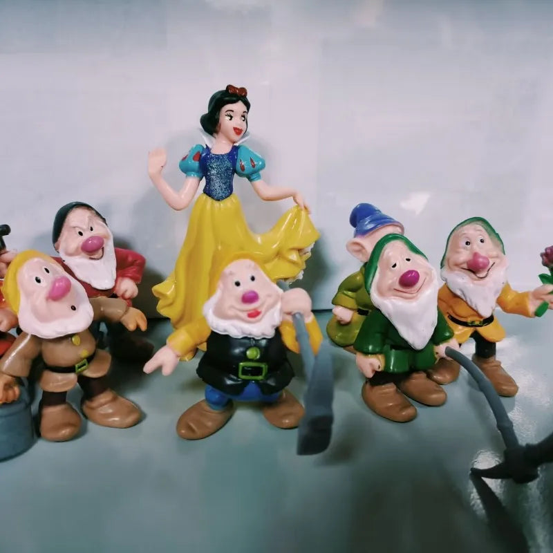 8 Teile/satz Disney Figur Spielzeug Film Schneewittchen Und Die Sieben Zwerge