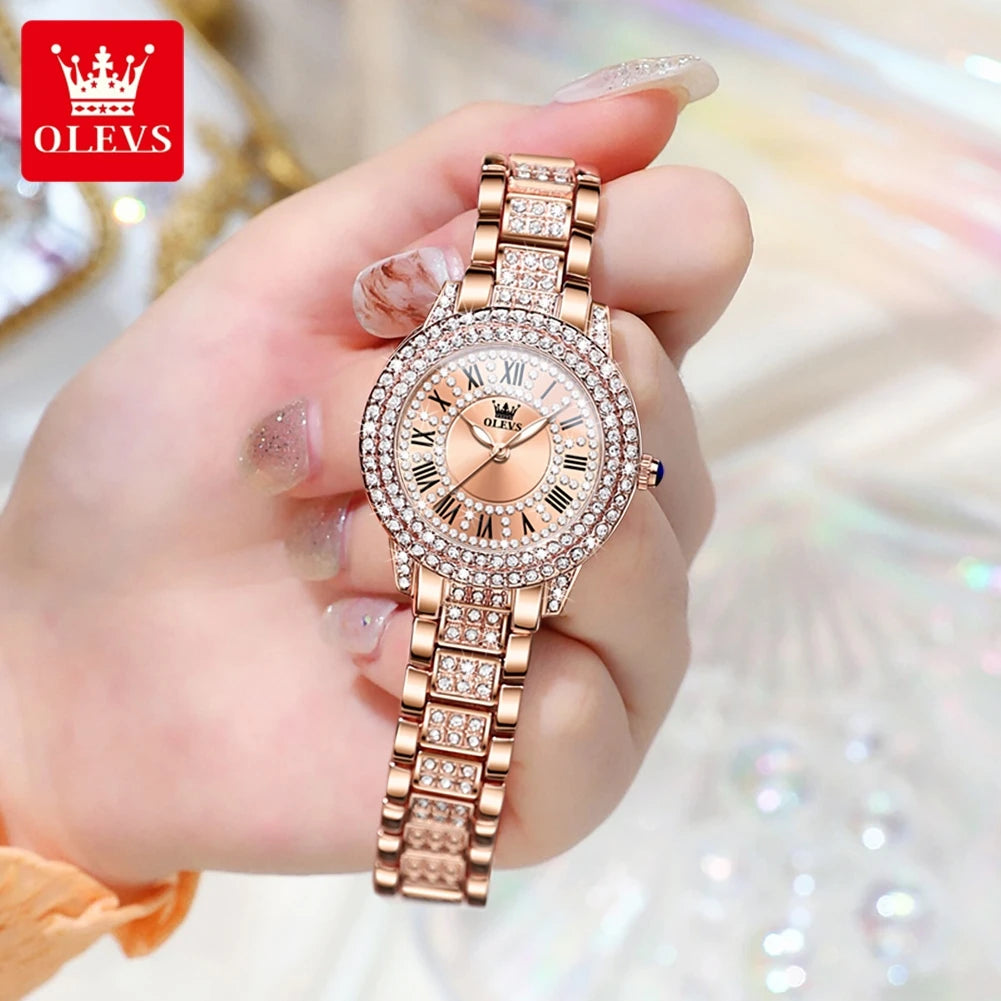 Original Diamantuhr für Damen